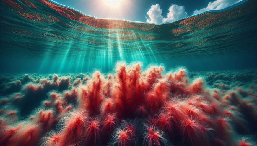 The Red Sea’s Scarlet Secret: How a Blue Organism Colors it Red